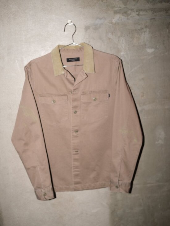 AllSaints Other - AllSaints Corduroy Collar Utility Overshirt Mauve